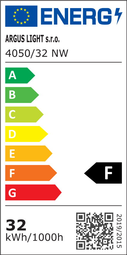 ARGUS 4050/32  LED přisazené svítidlo NW - normální (4000 K) - energetický štítek