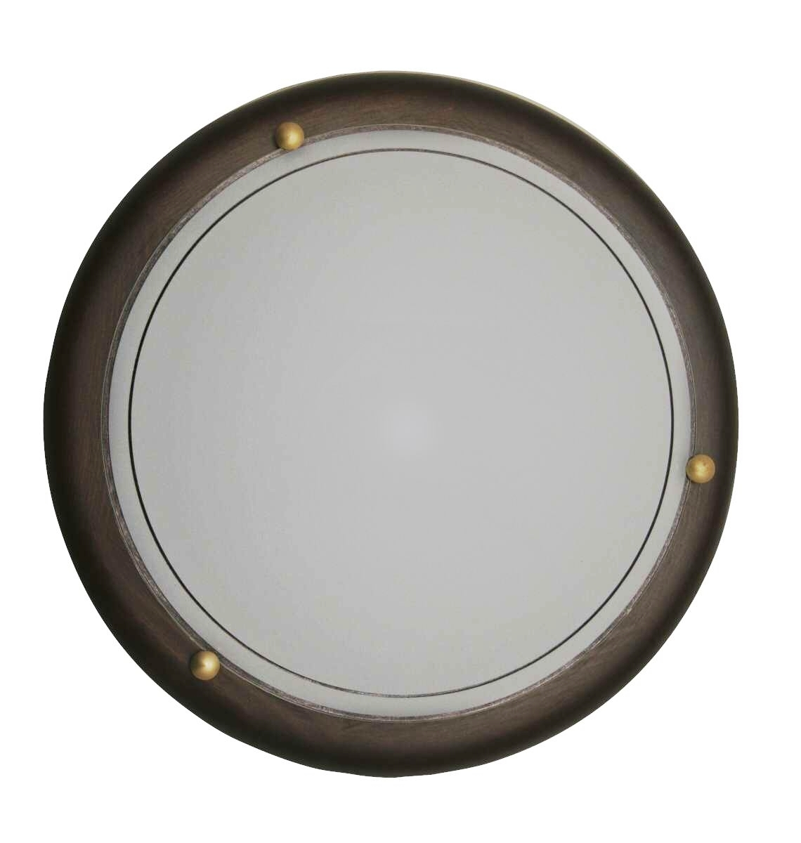 ARGUS 41114/31  RONDO přisazené svítidlo - 31 cm tmavá (TM) proužek (PR)