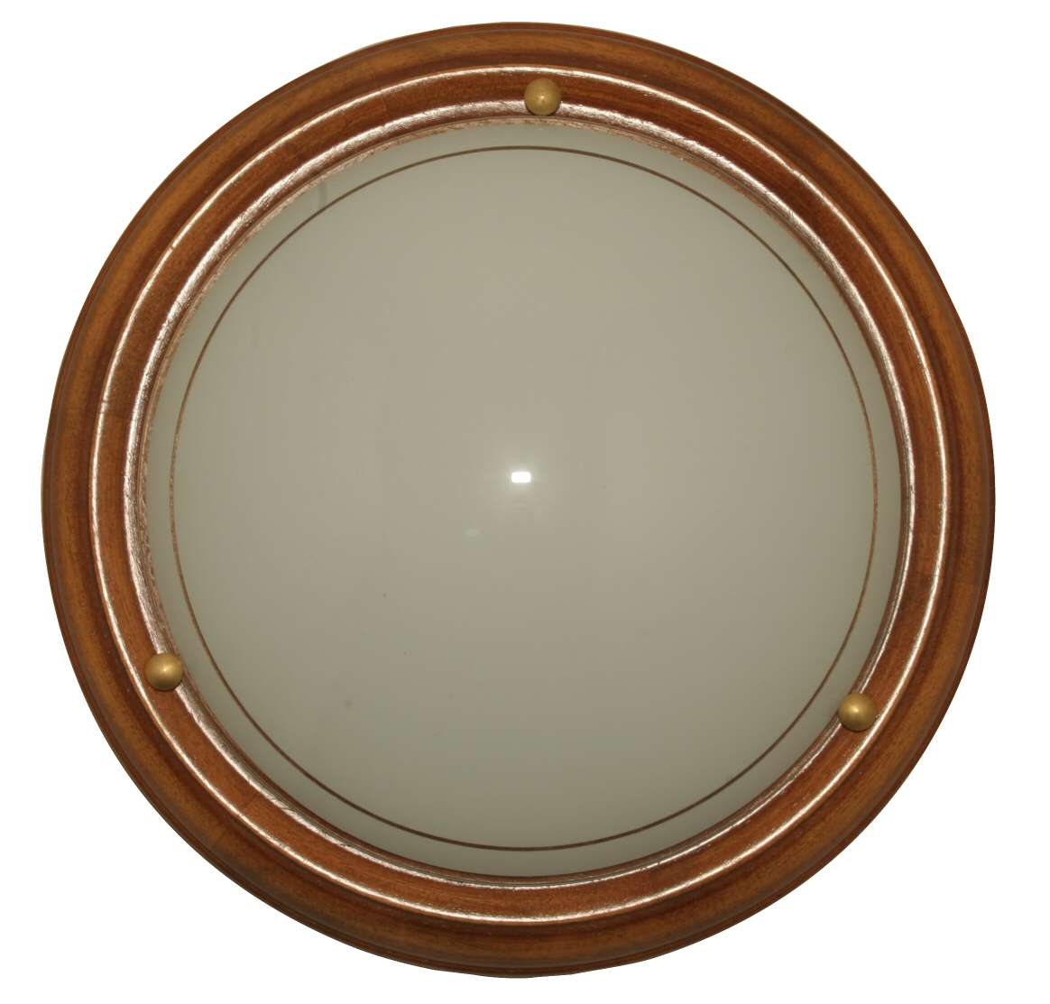 ARGUS 41117/31  ASTRA přisazené svítidlo dřevo - 31 cm tmavá (TM) proužek (PR)