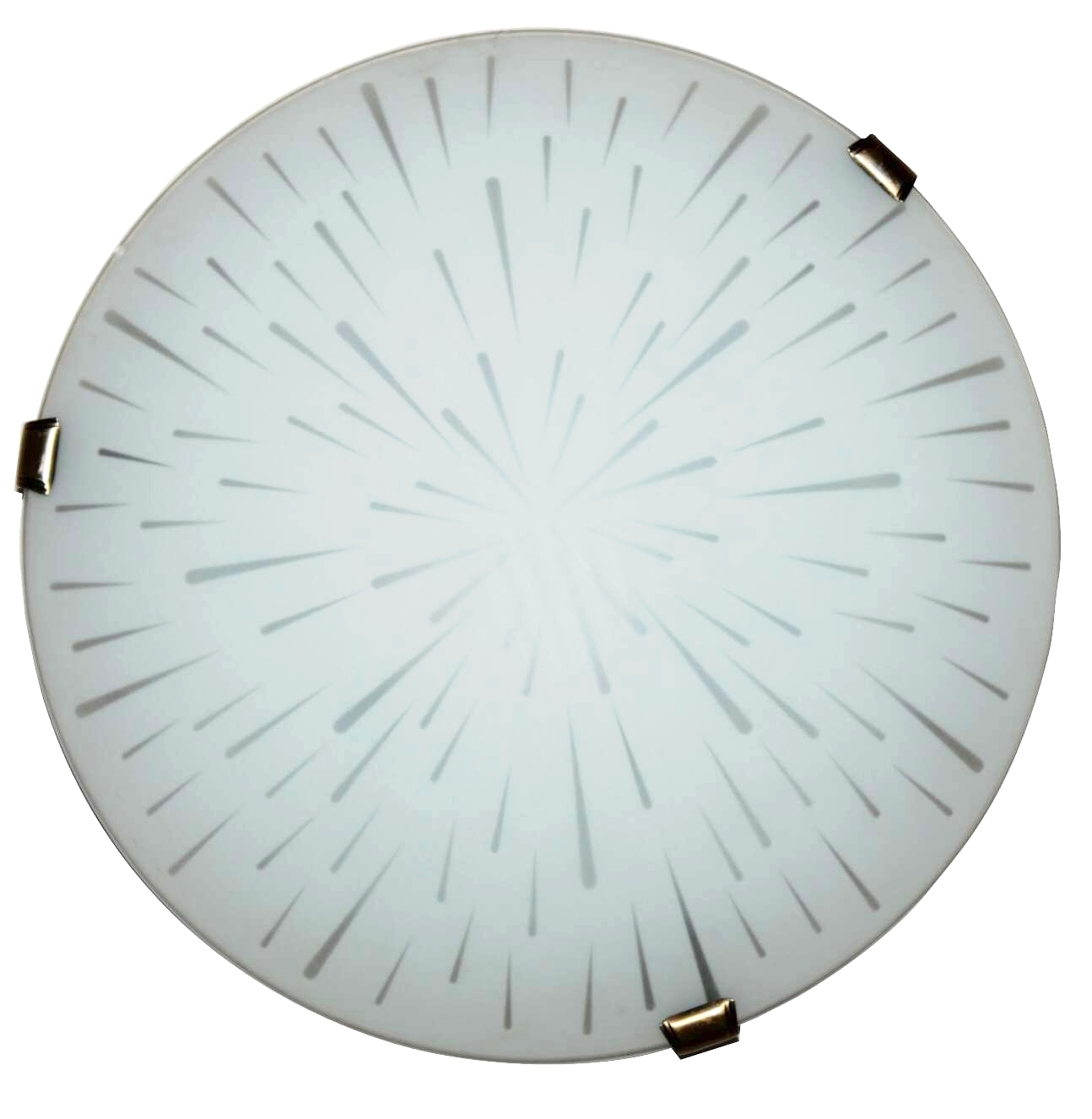 ARGUS 41120/30/2 OPTIMA přisazené svítidlo sklo - 30 cm mosaz (MS) šipka (SI)
