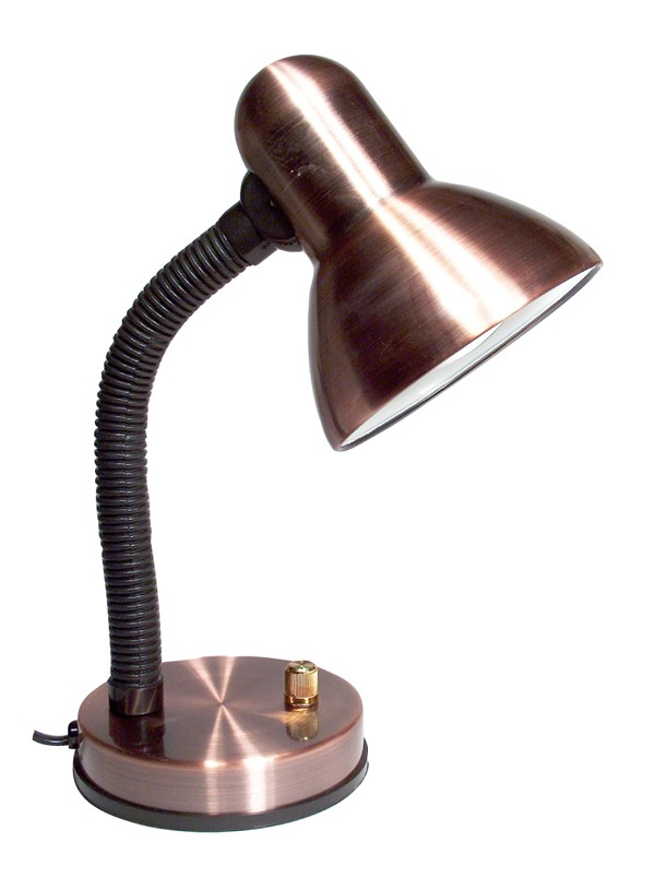 ARGUS S-KADET 3092 žárovková stolní lampa stmívatelná červená patina (CPT)
