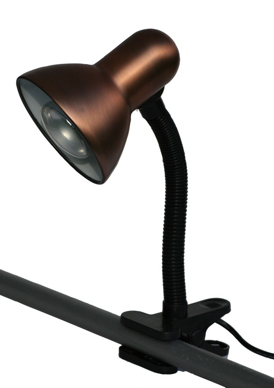 ARGUS JUNIOR 4082 žárovková stolní lampa červená patina (CPT)
