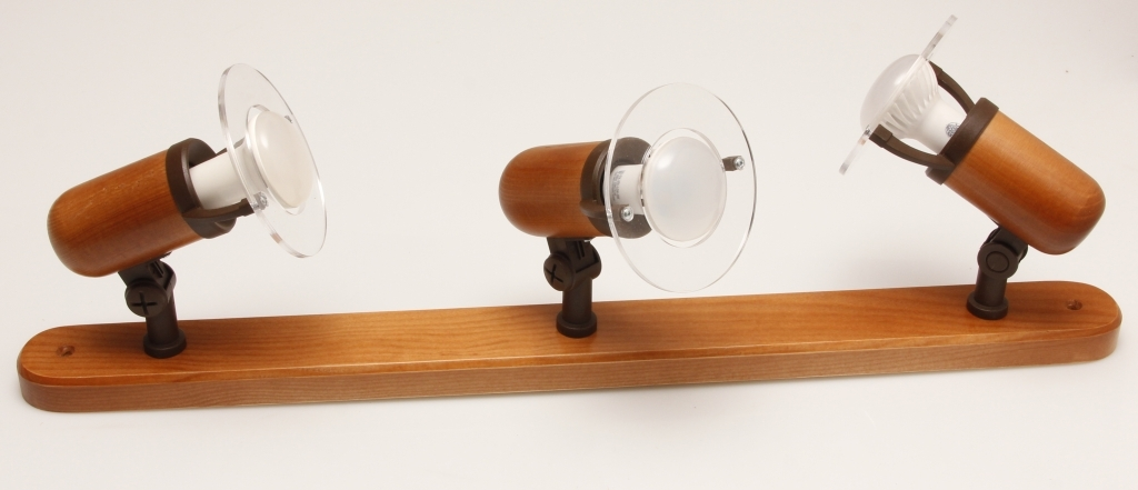 ARGUS 50032/TL   reflektorové svítidlo dřevěné - trojlišta střední (ST)