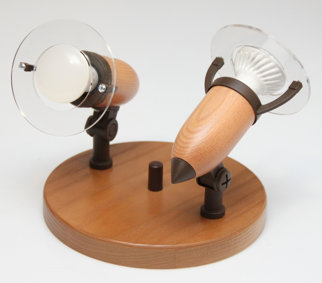 ARGUS 50033/DU reflektorové svítidlo dřevěné - duo střední (ST)