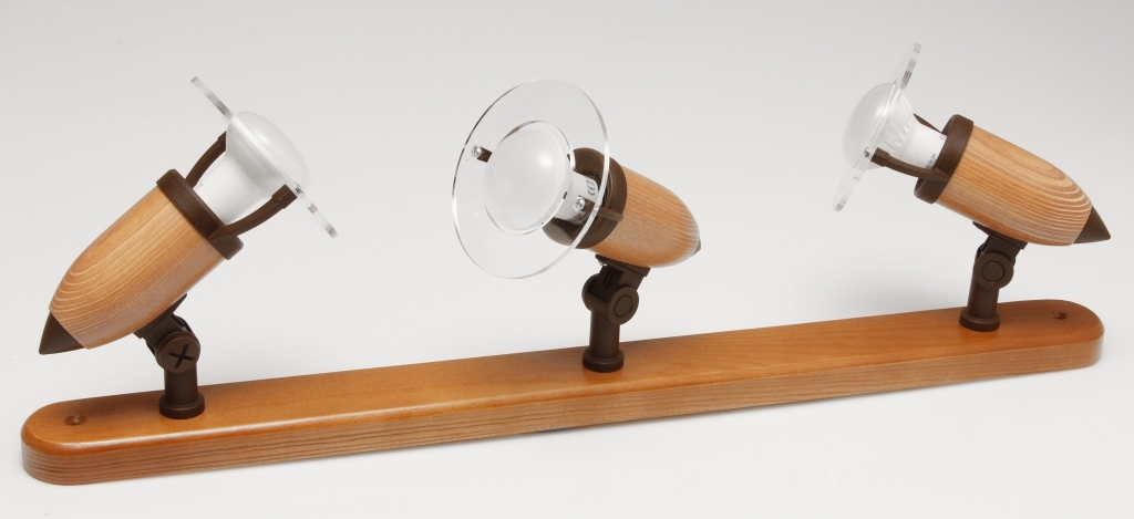 ARGUS 50033/TL reflektorové svítidlo dřevěné - trojlišta střední (ST)