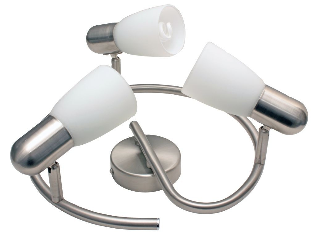 ARGUS 570/Q3 reflektorové svítidlo kovové - kroucená lišta matný chrom (MCR)