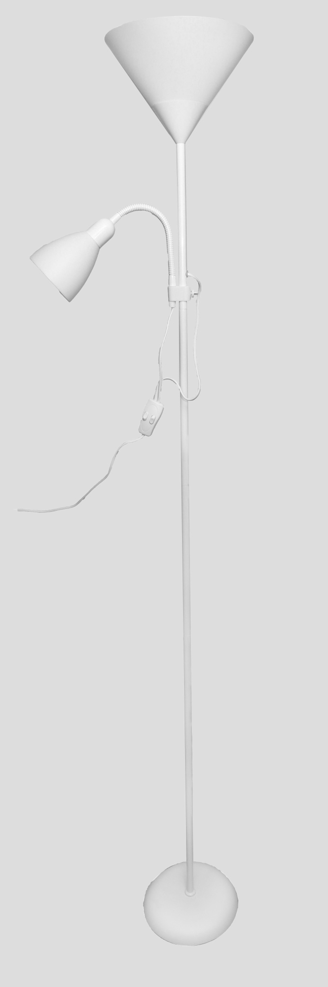 ARGUS WENDY 3070 FL BL/BL stojanová lampa bílá (BL)/stínítko bílá (BL)