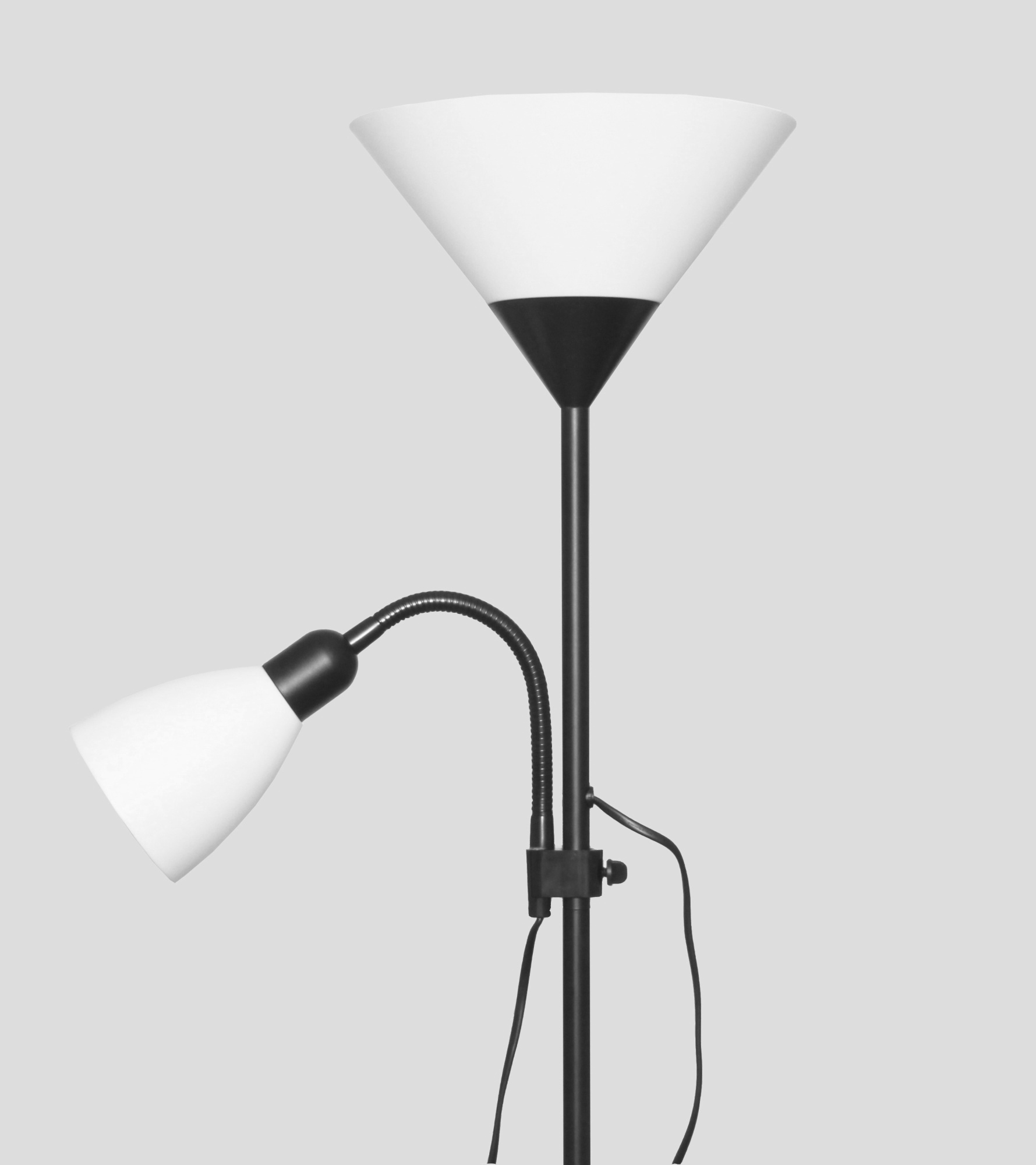 ARGUS WENDY 3070 FL CN/BL stojanová lampa černá (CN)/stínítko bílá (BL)