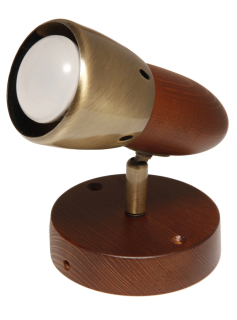 ARGUS 50035/NS reflektorové svítidlo dřevěné - nástěník patina (PT) tmavé (TM)
