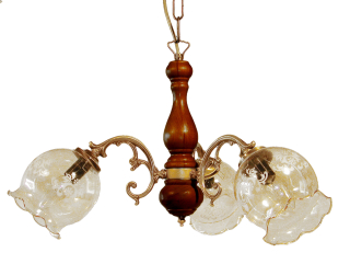 ARGUS 8008/3 víceramenné lustrové svítidlo tmavá (TM)